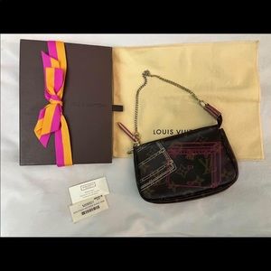 Louis Vuitton Monogram Mini Pochette Christmas 2013 Edition